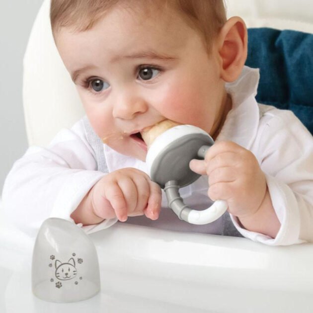 Sucette alimentaire en silicone - Kiokids