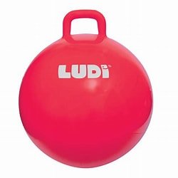 profil ballon sauteur rouge xxl-Ludi
