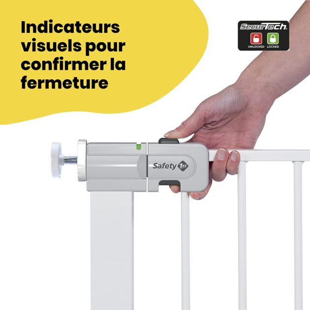 indicateurs visuels barrière easy métal blanc