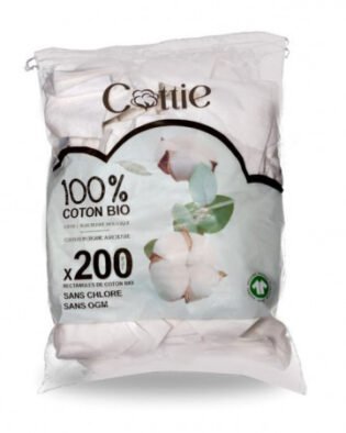 coton bio pour bebe-Cottie 200 pièces