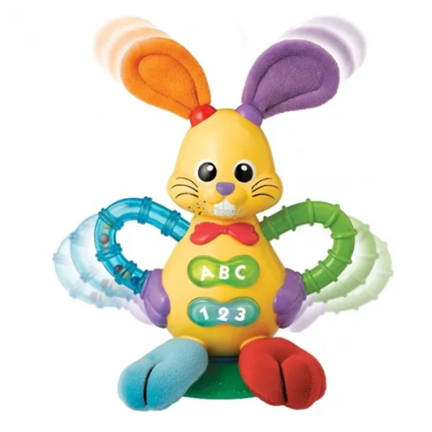 Doudou-hochet-lapin-intéractif-Winfun Doudou hochet lapin intéractif-Winfun