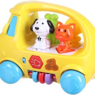 Jouet musical éducatif en forme d'histoire de bus – Abero