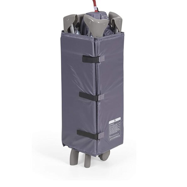 Lit-gris-fonce-cododo-MS-innovation-5 lit-MS innovation roulettes avec frein pour son transport