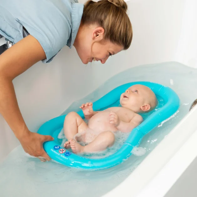 matelas de bain doomoo dans baignoire