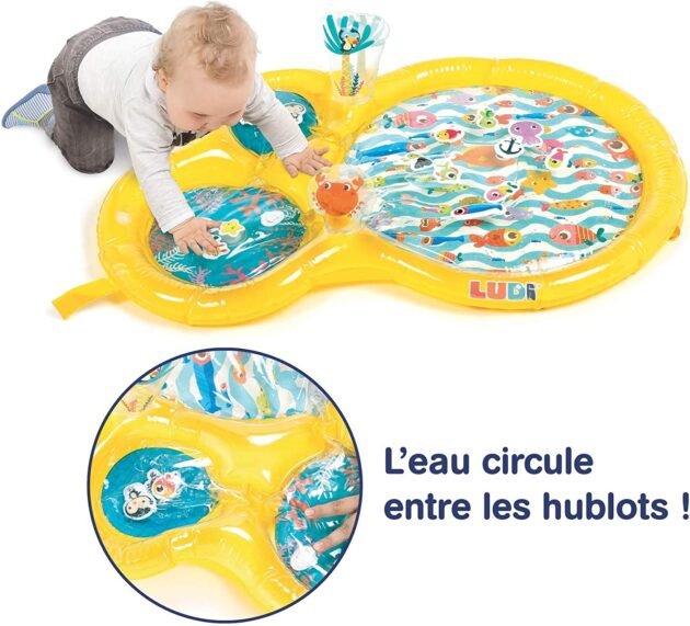 maxi tapis l'eau circule ludi