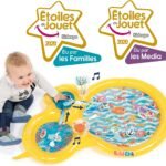 profil tapis d'activités sensorielles pour éveiller bebe
