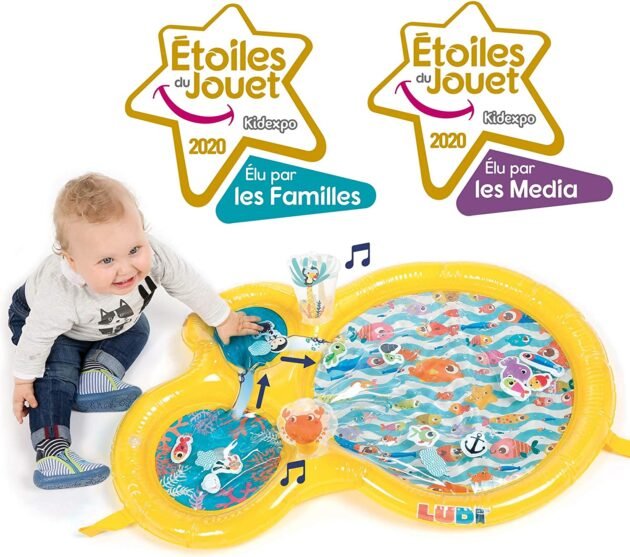 profil tapis d'activités sensorielles pour éveiller bebe