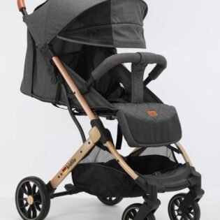 statut poussette compacte grise