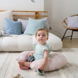 coussin softy doomoo misty pink