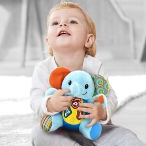 winfun doudou musical éléphant chiffre et lettre