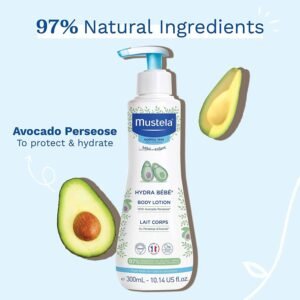 hydra-baby-300ml-mustela-3 lait de corps hydra 300ml naturelle mustela