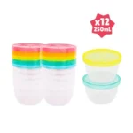 statut 12 pots de conservation badabowls empilable