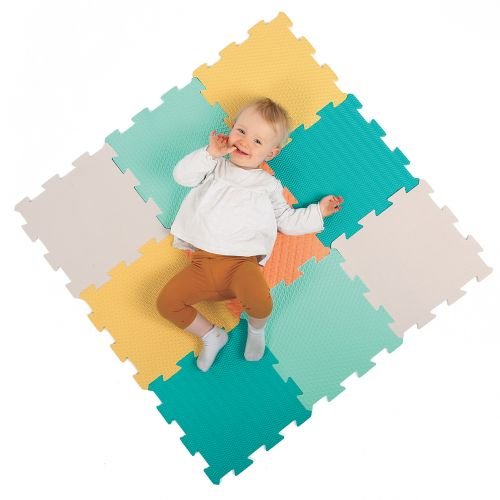 Tapis-d'éveil-dalles-unies-Ludi-3 tapis d'éveil confortable ludi