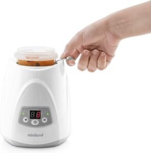 Chauffe-biberon-warmy-digy-Miniland-2 chauffage warmy digy edeal pour chauffer les petits pots