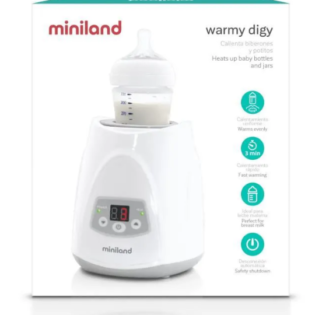 Chauffe-biberon-warmy-digy-Miniland Miniland chauffage pour tous type de biberons
