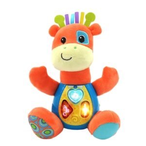 Doudou-hochet-girafe-Winfun-3 Peluche-Winfun