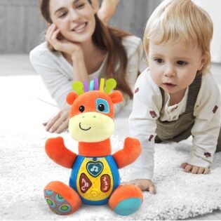 Doudou-hochet-girafe-Winfun--6 doudou musicale girafe winfun
