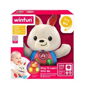 Profil doudou musical lapin - Winfun