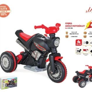 cobra moto électrique pilsan rouge