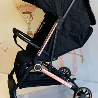 Poussette-valise-noire-Burbay-5 Poussette - Burbay