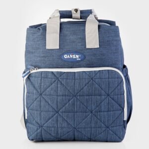 sac à dos à langer bleu – Ganen