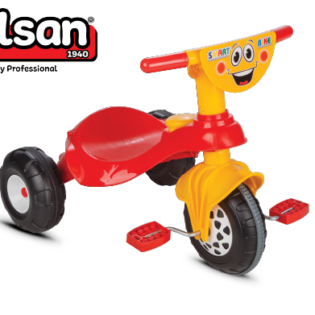 Tricycle-smart-rouge-pilsan-0 profil tricycle 3 roues pilsan smart