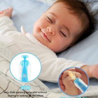 nail trimmer pour bébé bleu 1