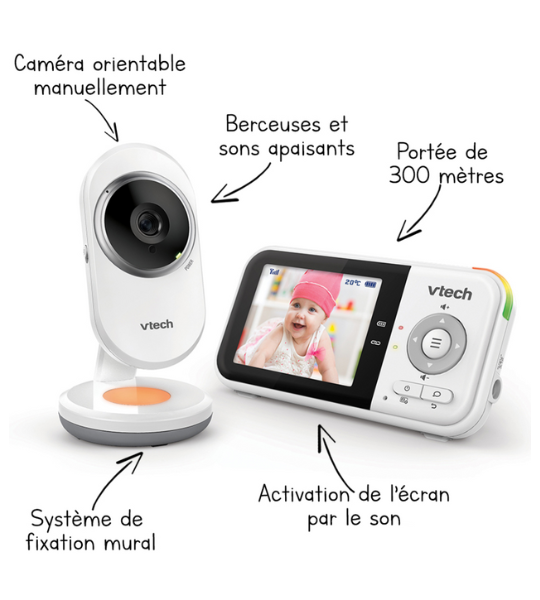 Babyphone vidéo classic