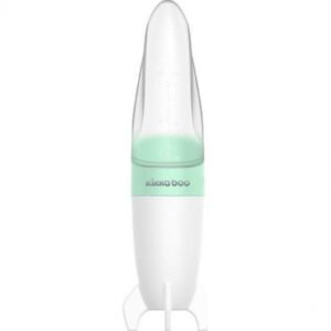 biberon en silicone souple avec cuillère 90ml