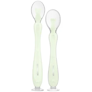 Cuillères en silicone avec ventouse 2pcs Mint-Kikkaboo