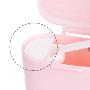 Distributeur de lait en poudre avec cuillère 160g - Kikkaboo conservateur en toute sécurité