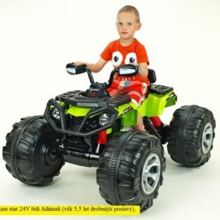 Profil quad électrique 24V pour enfant modèle XXL