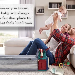Sac à dos 3en1 avec port de chargement USB-Mybebe