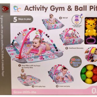 Profil tapis de fitness rabattable 5en1 pour bébé