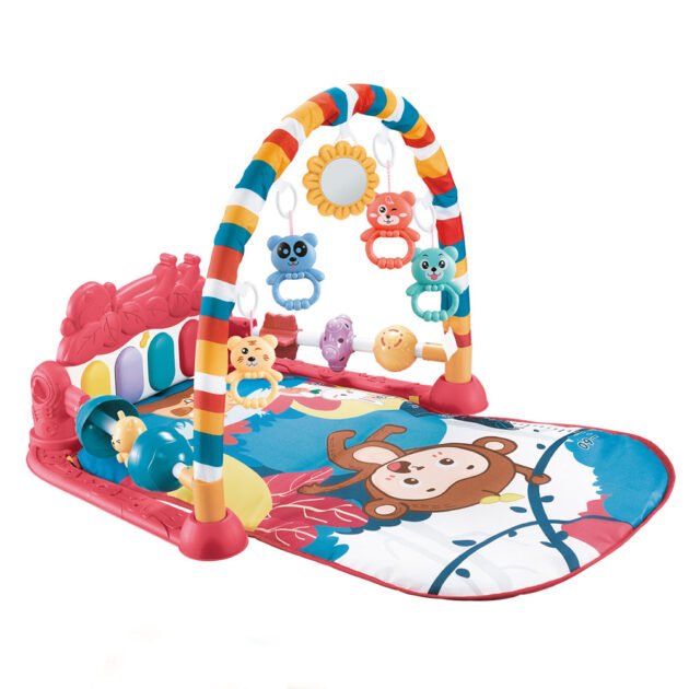 tapis piano musical 3en1 - Aiyingle rouge