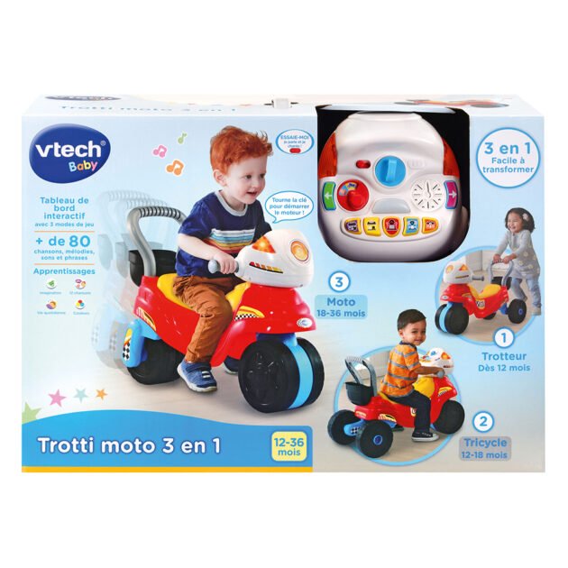 Profil trotti moto 3en1- Vtech