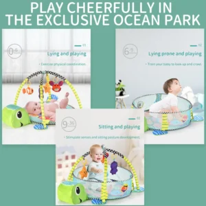 Tapis-de-jeu-dès-la-naissance-13 hochets utilisable dès la naissance