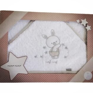 Cape de bain motif lapin - Naf Naf