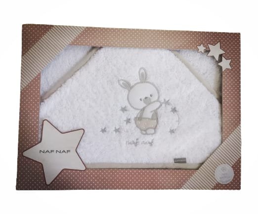 Cape de bain motif lapin - Naf Naf