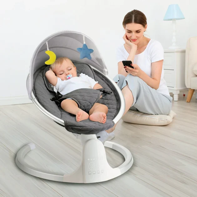 Profil chaise à bascule électrique intelligente pour bébé