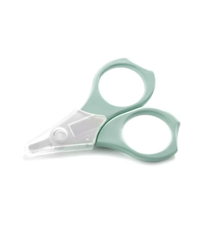 Ciseaux à ongles pour bébé - Suavinex vert