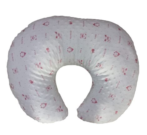 Coussin-d’allaitement–Hello baby-2 Coussin d’allaitement – Hello baby blanc