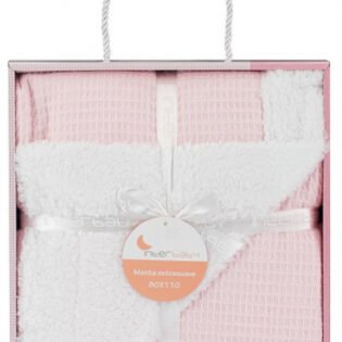 Couverture-en-nid-d’abeille-et-agneau-Interbaby-12 très efficace - Interbaby