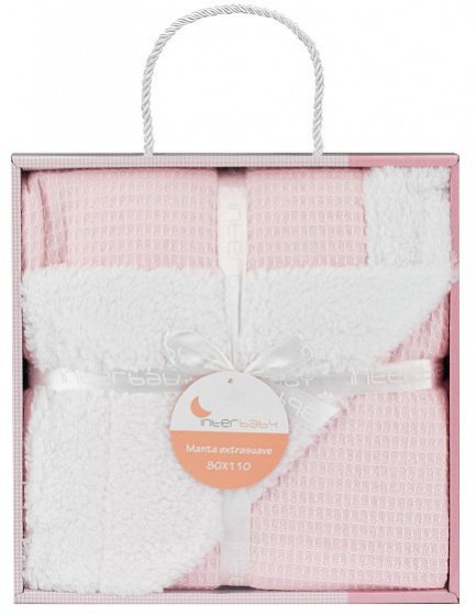 Couverture-en-nid-d’abeille-et-agneau-Interbaby-12 très efficace - Interbaby