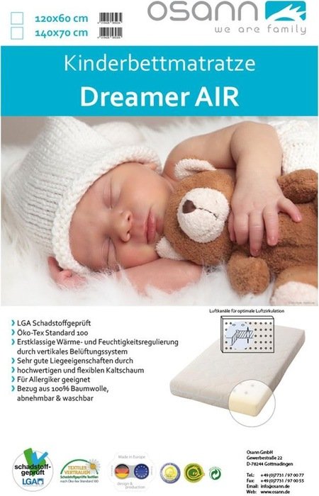 Profil matelas Dreamer Air - Osann