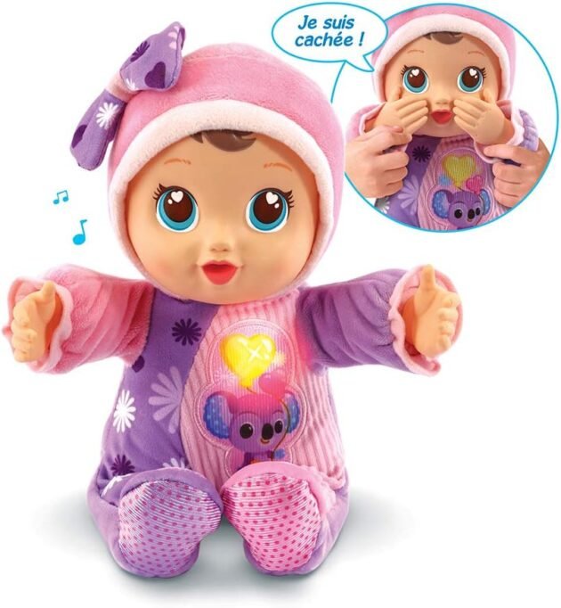 Poupée-little-love-rose-Vtech-1 little love Emma jeu cache cache