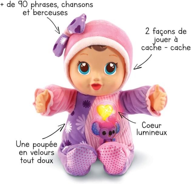 Poupée-little-love-rose-Vtech-2 Poupée interactive