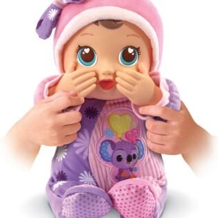 Poupée-little-love-rose-Vtech-3 little love réagit lorsqu'on touche ses yeux