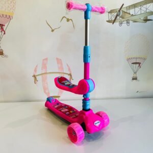 Scooter 3 roues avec siège pliable
