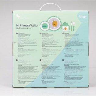 Set-vaisselles-pour-bébé-Interbaby-4 Set vaisselles 5pcs savana pour bébé